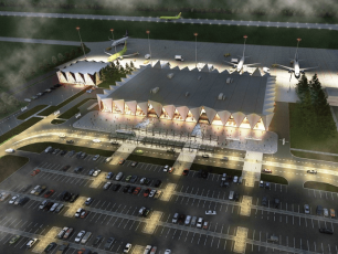 Парковка на привокзальной площади аэропорта Новый Уренгой будет расширена